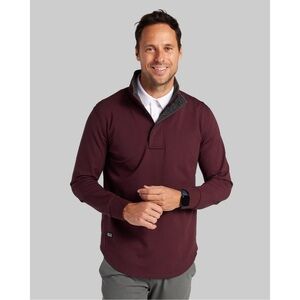 BYLT Basics “Fairway” Men's Burgundy jacket